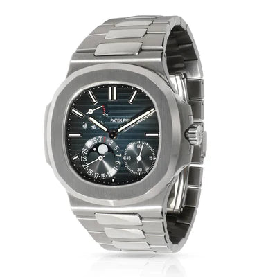 PATEK PHILIPPE NAUTILUS Power Reserve Moon Phase (Navy) - MQ
