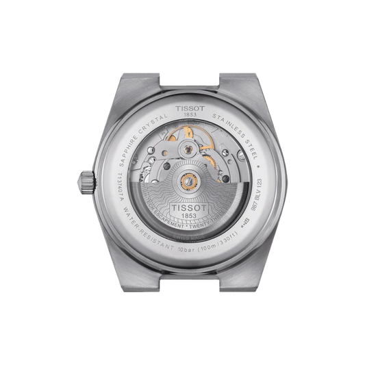 ساعة Tissot PRX Powermatic ذات الميناء البحري