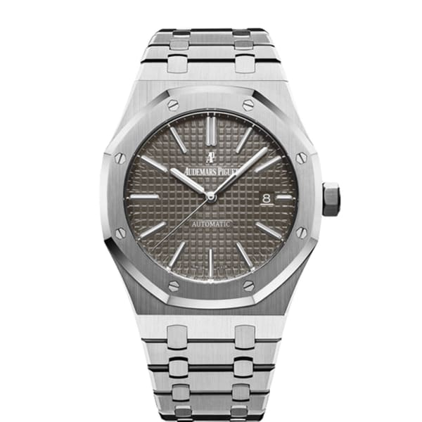 AP Royal Oak Silver (رمادي غامق) - MQ