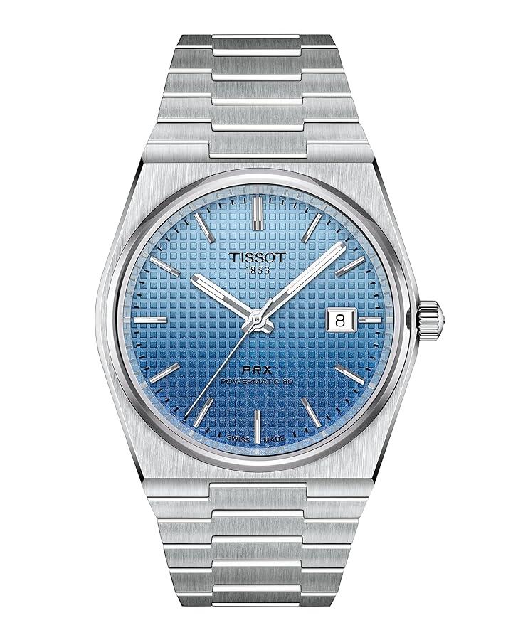 ساعة Tissot PRX Powermatic ICE BLUE Dial 