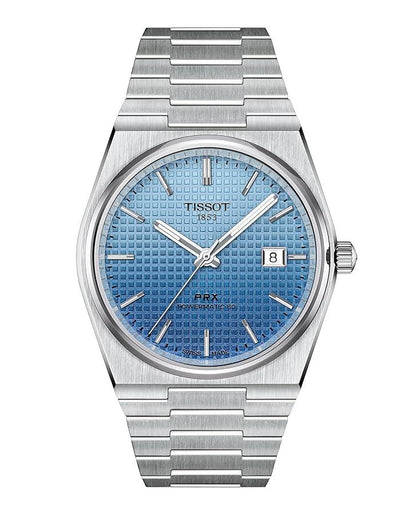 ساعة Tissot PRX Powermatic ICE BLUE Dial 