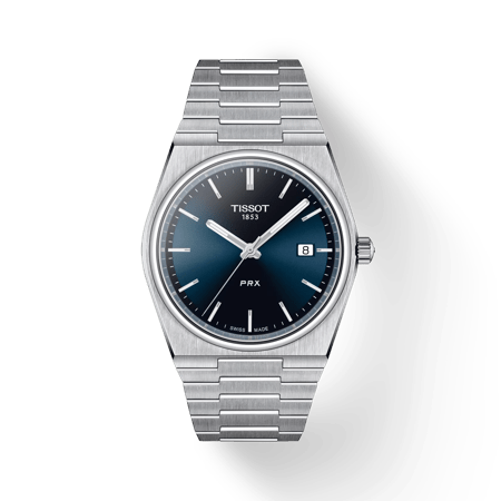 ساعة Tissot PRX Powermatic ذات الميناء البحري