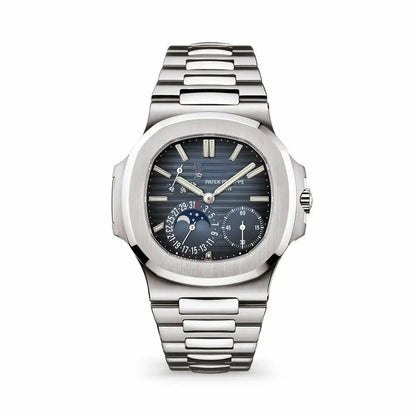 PATEK PHILIPPE NAUTILUS Power Reserve Moon Phase (Navy) - MQ