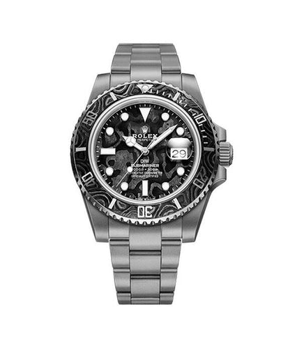 ROLEX SUPMARINER DIW - مينا سوداء - R