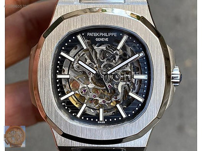 PATEK PHILIPPE NAUTILUS SKELETON (BLACK)